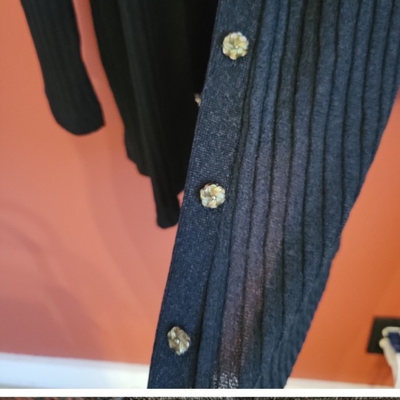 Vintage Oliva Rose 80s90s long Sleeve 1piece Shirt with detachable chain size 16 - Picture 4 of 12